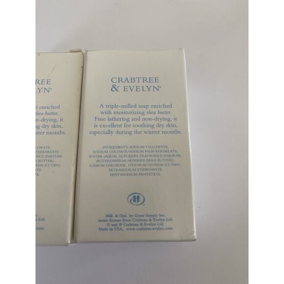 Crabtree Evelyn La Source Moisturizing Soap Bar Shea Butter Hotel Travel Size 2 - Picture 6 of 6